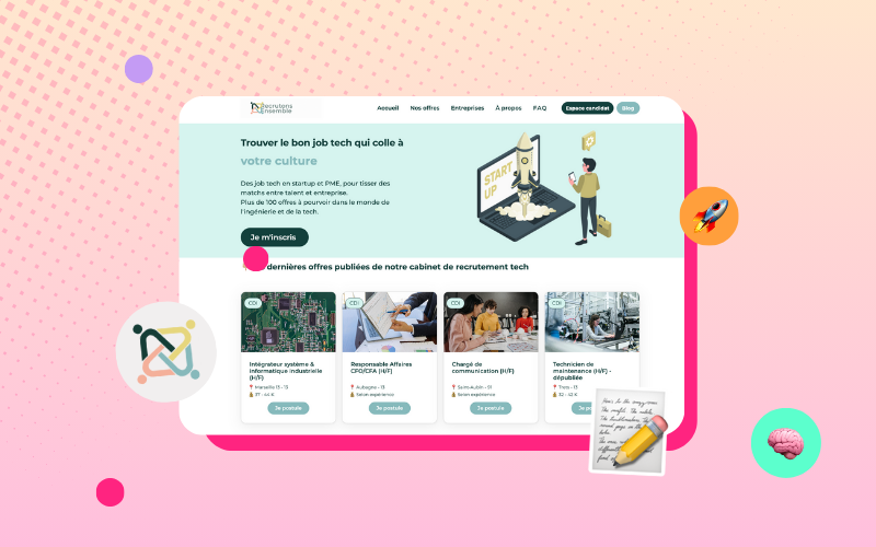 digitalisation rh et cas client d'un cabinet de recrutement