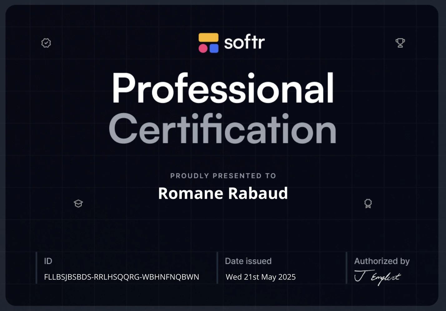 certification softr expert