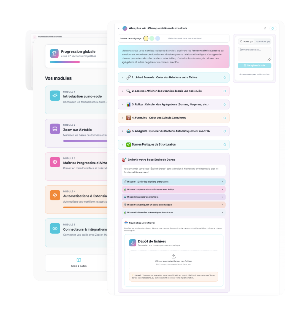 formation airtable clé en mains